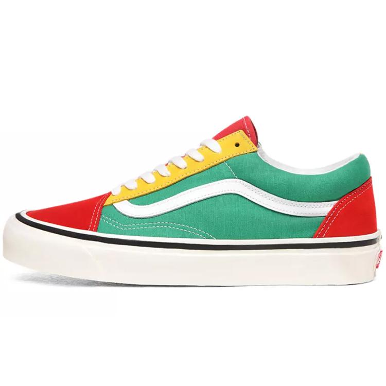 Old Skool Vans 36 Dx 'Red Emerald Yellow' VN0A38G2XFM