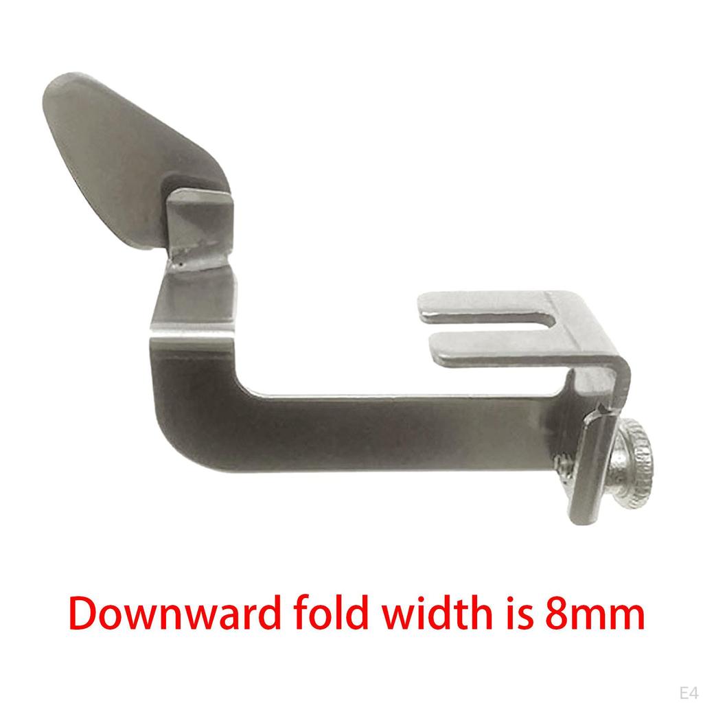 1 Piece Presser Foot Accessories Direct Replaces Folding Industrial Steel Fold Fabric Typical Flat