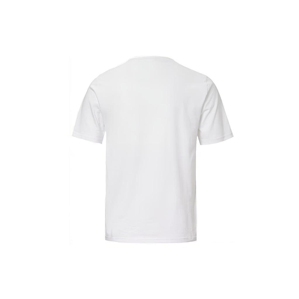 Converse T Shirts Men's White Crew Neck Moderate 10019085-102
