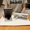 Luxury Magnetic For Magsafe Case For Samsung Galaxy S26 S25 Edge S24 S23 S22 S21 FE Plus Ultra Acrylic Fold Stand Bracket Cover