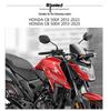 Honda CB500F/CB500X Anti-Fall Protection Bar & Bumper Guard