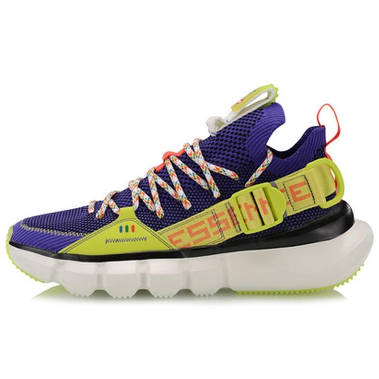 Li-Ning Essence Lace Up Premium  Blue Yellow  Men s AGBP053-1 EU 44⅓