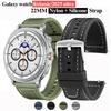 Nylon+Silikon-Armband für Samsung Galaxy Watch 8/8 Classic Armband 40mm 44mm Komposit-Armband correa Galaxy Watch Ultra 2025 47mm