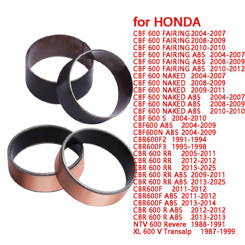 

Front Fork Bushing External Guide Rails Shock Absorption for HONDA CBF600 FAIRING CBF 600 NAKED CBF600 NTV 600 Revere XL 600 V