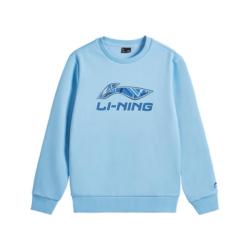 Li Ning Sweatshirt Sunny Mountain Blue Teenagers YWDV667-3 160