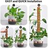30/40/50/60cm Coconut Palm Stick Maintain Moisture Creeper Trelli Frame Plant Support for Garden Climbing Plants Vine Plants