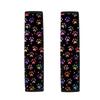 Two-Piece Dog Paw Print Seat Belt Pads for Sedans and SUVs