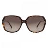 Carolina Herrera Brown Gradient Butterfly LadieS SunGlaSSeS Her 0132 G S 0086 Ha 58 Multi