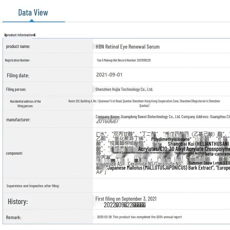 HBN Retinol & Double Retinol Eye Essence
