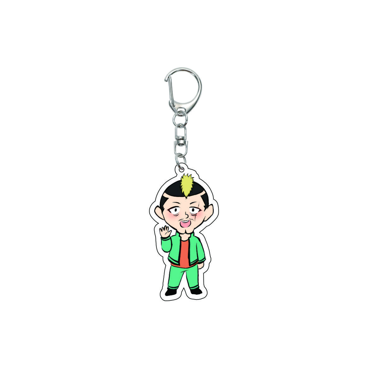 

55MM Anime The Disastrous Life of Saiki K Keychain Saiki Kusuo Teruhashi Kokomi Key Chain Acrylic Model Plate Christmas Gifts 55mm