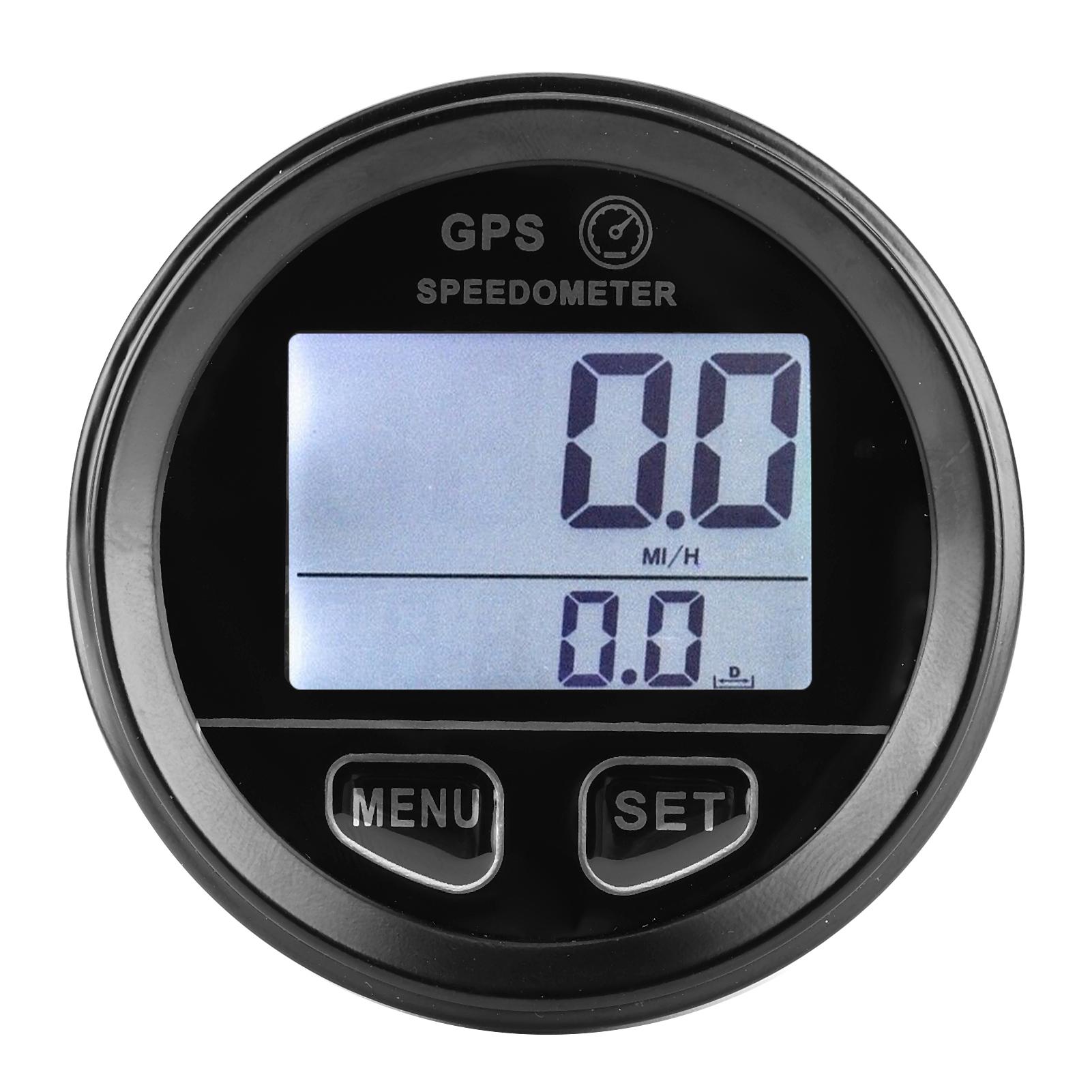 

2,36 дюйма DC1024 В GPS спидометр одометр ЖК-цифровой датчик для квадроцикла UTV мотоцикла морской лодки