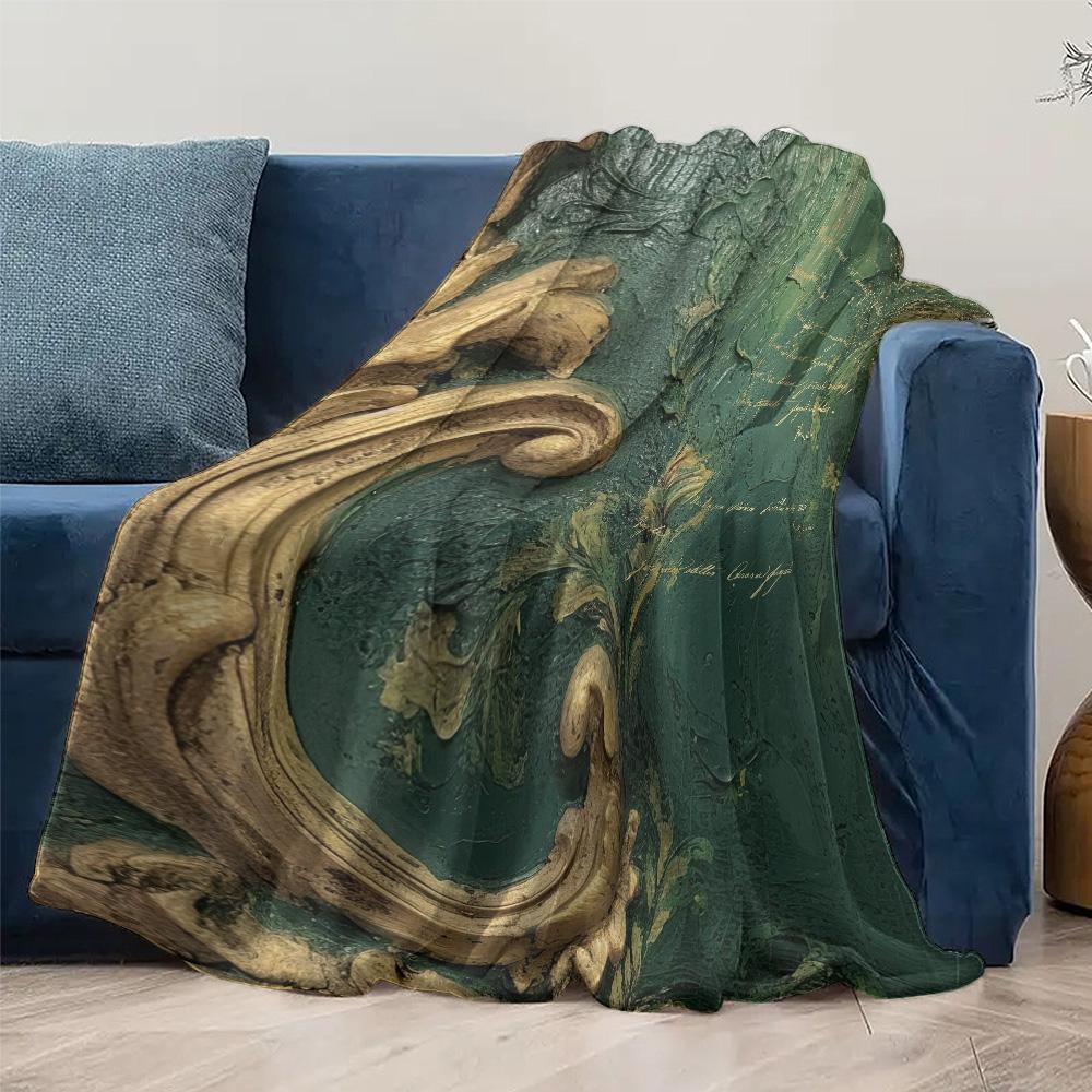 Vintage Floral Damask Throw Blanket Sofa Bedding Couch Cover Decorative Throw Blanket for Living Room Bedroom Hotel