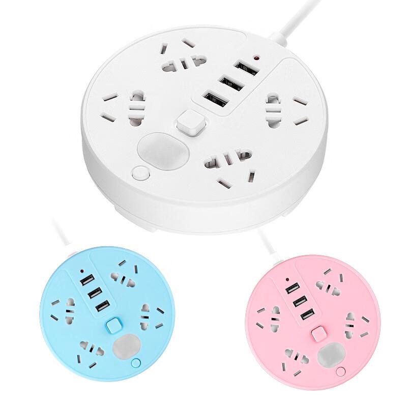 

Zhuochi Smart Power Strip with USB and Night Light CN plug (adapter included)