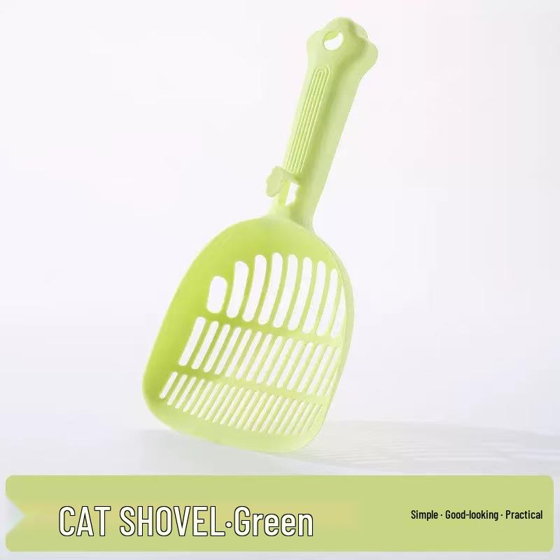 Long Handle Cat Litter Scoop for Tofu Litter - Poop Shovel for Litter Box