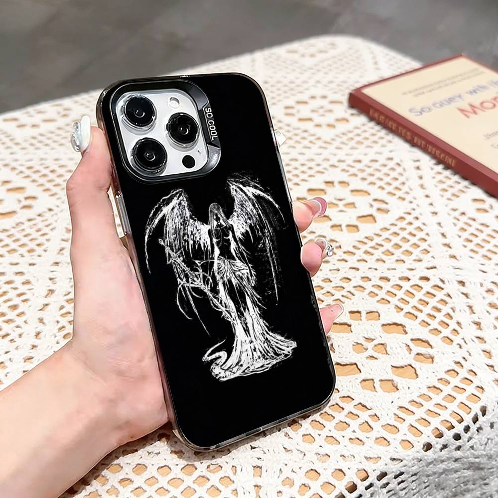 C-Gothic C-Cyber Sigil Phone Case For iPhone 17,16,15,14,13,12,11 Plus,Pro Max,XS,Colored silver phone case iPhone16plus