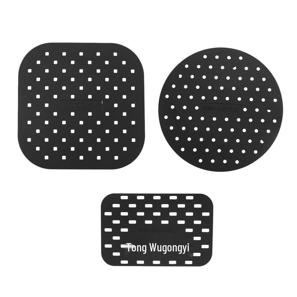 Reusable Silicone Air Fryer Liner Mat with Anti-Scald Heat Insulation