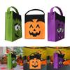 Halloween Trick or Treat Bag Felt Tote Bag Reusable Portable Gift Bag for Kids