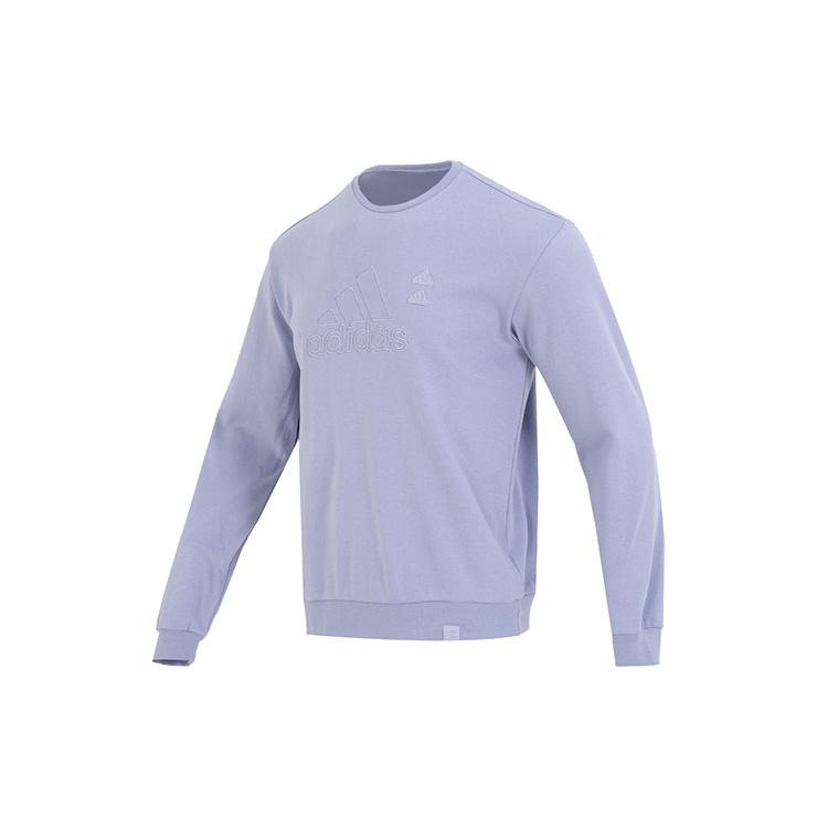 Adidas Sweatshirts Men's Purple Crew Neck Moderate Regular IA6955