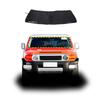 Black Sun Shade Windshield Window Sunshade Cover For Toyota FJ Cruiser 07-21 US