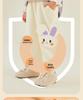 Bduck Fleece-Lined Yellow Duck Children's Warm Sweatpants for Boys - Winter Long Pants