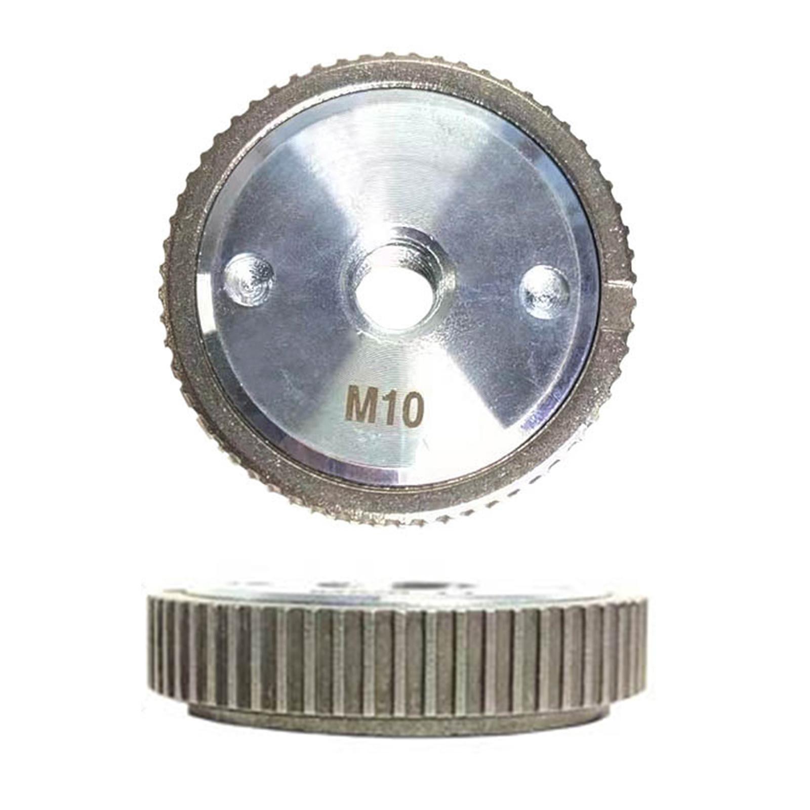 

Фланцевая гайка для угловой шлифовальной машины M14, самоблокирующаяся быстросъемная нажимная пластина, шлифовальная деталь для режущих дисков, аксессуары BM10