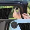 2pc UV Protection Foldable Car Sun Shade Side Window Curtain Auto Accessories New