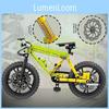 Mountain Bike Assembly Building Block Model Ornament Children Puzzle Toy Gift