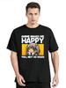 Anime Makes Me Happy Funny Anime Art For Men Teen Girls Kawaii T-shirt Men's Clothing Oversized