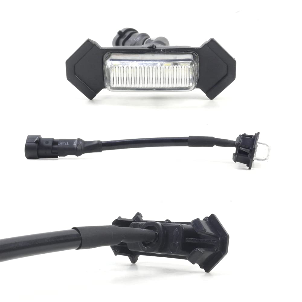 Hosioe LED Kühlergrill-Lichtkit Auto Tagfahrleuchten Automobil Umbauzubehör