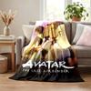 Avatar The Last Airbender Blanket Flannel Blanket Soft Cozy Plush Throw for Sofa Bed Lightweight Home Decor