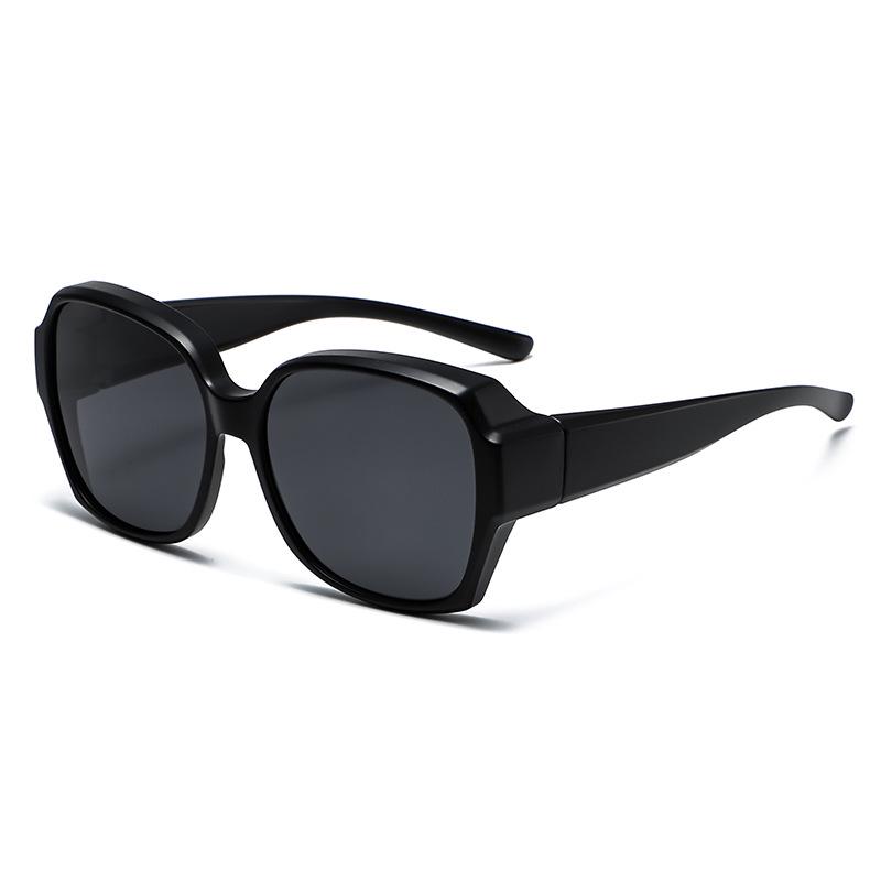 58238 Douyin Clip-On Unisex Myopia Sunglasses - Fashionable Travel & Driving Glasses