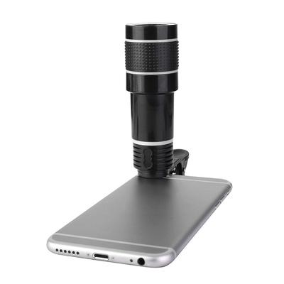 1 ks Objektiv mobilního telefonu Univerzální klip 20x Zoom Objektiv teleskopu pro mobilní telefon Teleobjektiv Objektiv fotoaparátu chytrého telefonu pro sledování koncertu