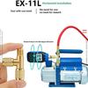 Valvole di Connessione Tripla in Ottone Ingegnerizzate con Precisione Adattatore per Manometro del Vuoto Robusto e Durevole per Strumenti a Vuoto