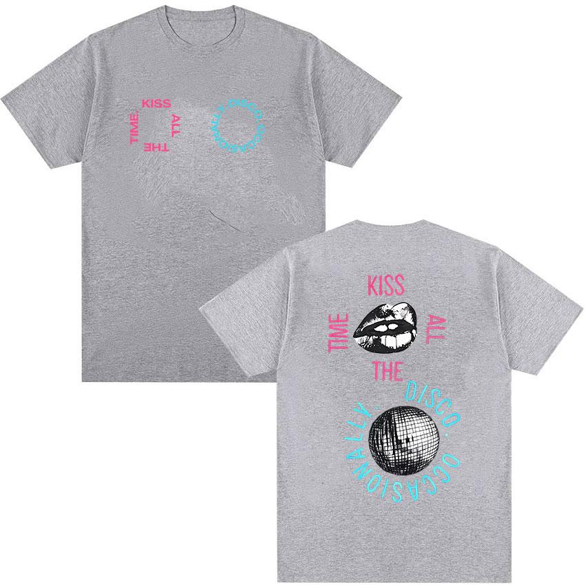 Harry Styles 2026 Kiss All Time Disco Occasional Tour Shirts Summer Mens Womens Luxury Fashion Pop Hip Hop Music Y2K Tshirt