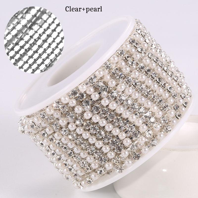 Metall Strass Greifkette Handgefertigt Diy Schmuck Accessoires Bohrkette Krallenkette Krallenbohrer Nailart Schmuck Bohrleiste Bekleidungszubehör