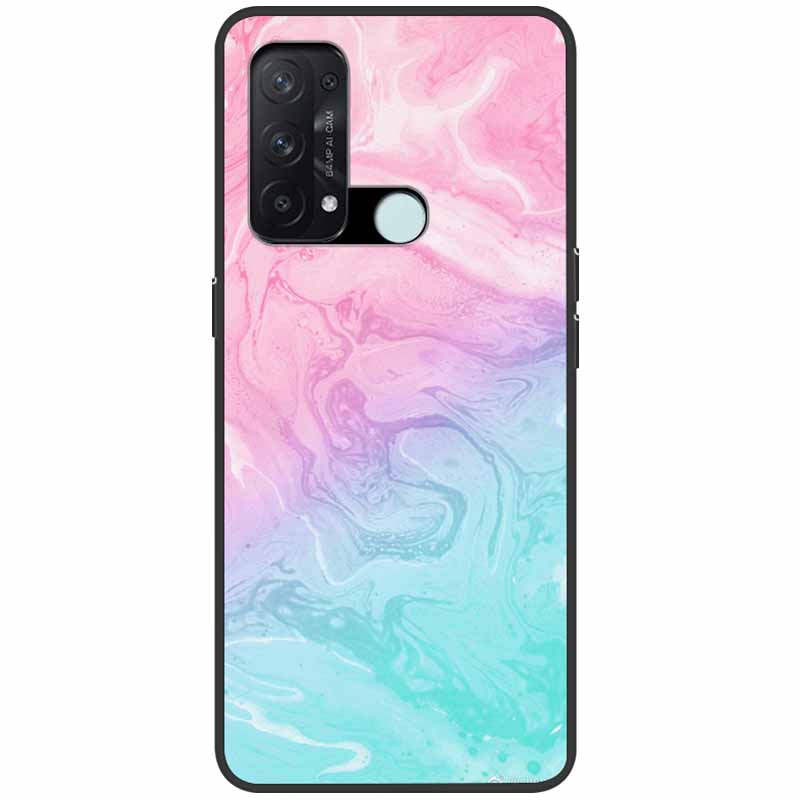 Case for Oppo Reno 5A Cover 3A A54 5G Marble Soft TPU Silicone Phone Covers for Oppo Reno5 A Case Reno3 A Reno5A Bumper Cool