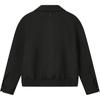 Fila Milano Series Fw25 Solid Color Loose Fit Zip-Up Woven Long Sleeve Jacket Women Jackets F11W615709F-BK