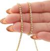 3 mm Crystal Diamond Closed Chain Decorative Sewing Craft DIY Decorative Jewelry Silver Crystal Claw Chain Diamond Cup Chain