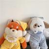 Dress Koala Fox Cute Plush Figure With Soft Material For Children Gift Play And