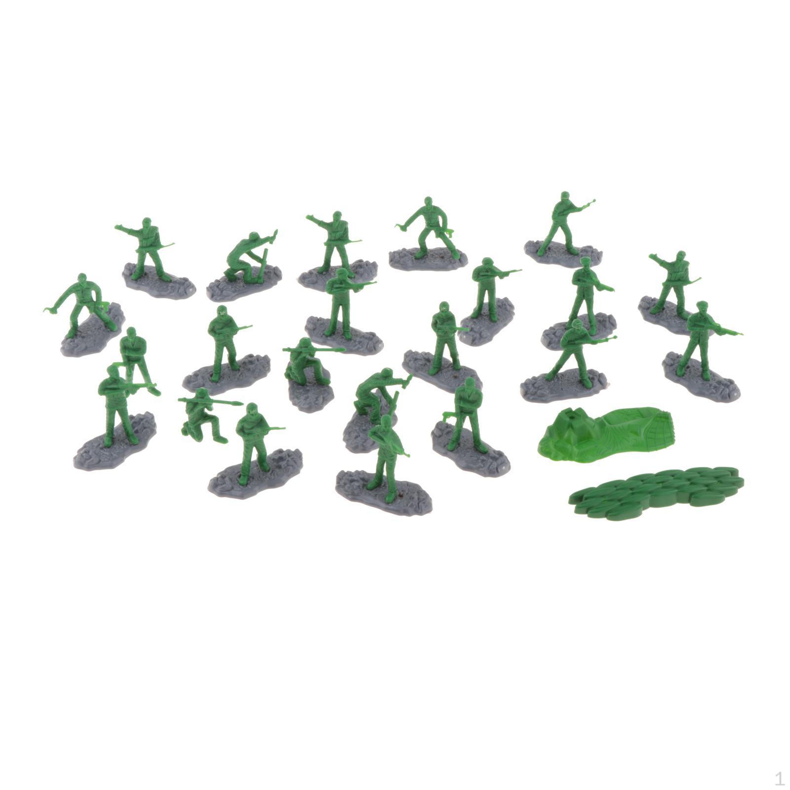 

18 Miniature Figures 1:35 Scale for Sand Table