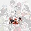 Portachiavi acrilico per zaino anime Gokurakugai 6 cm personaggio Aruma Tao Saotome Nei Takarai Tatsuomi Ban decorazione regalo carino