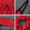 Women'S 7-Piece Satin Pajama Set Sexy Cami Top Button Down