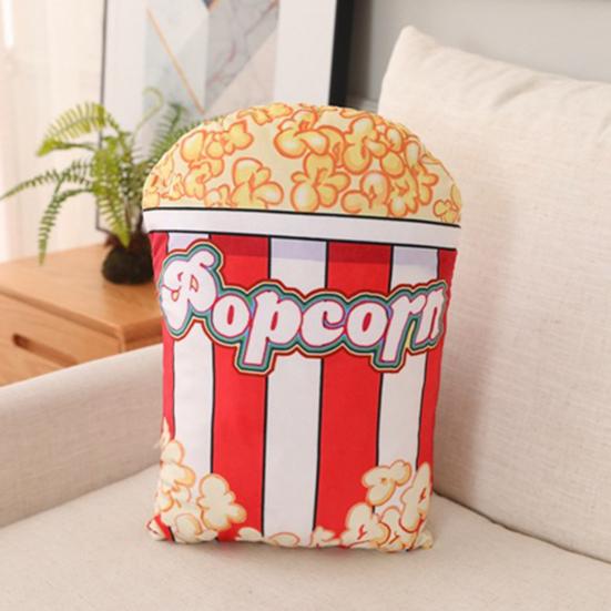 Kissen Super Weich Lebendige Form Geburtstag Geschenk Kinder Kreativ Popcorn Stoffpuppe Plüschtier Heimdeko für Schlafzimmer