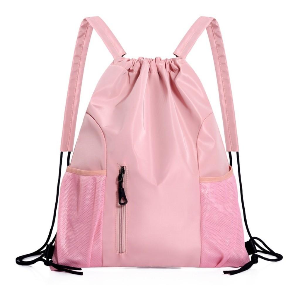 Large Capacity Gym Bag Lightweight Student School Bag Fashion Drawstring Backpack  Gym