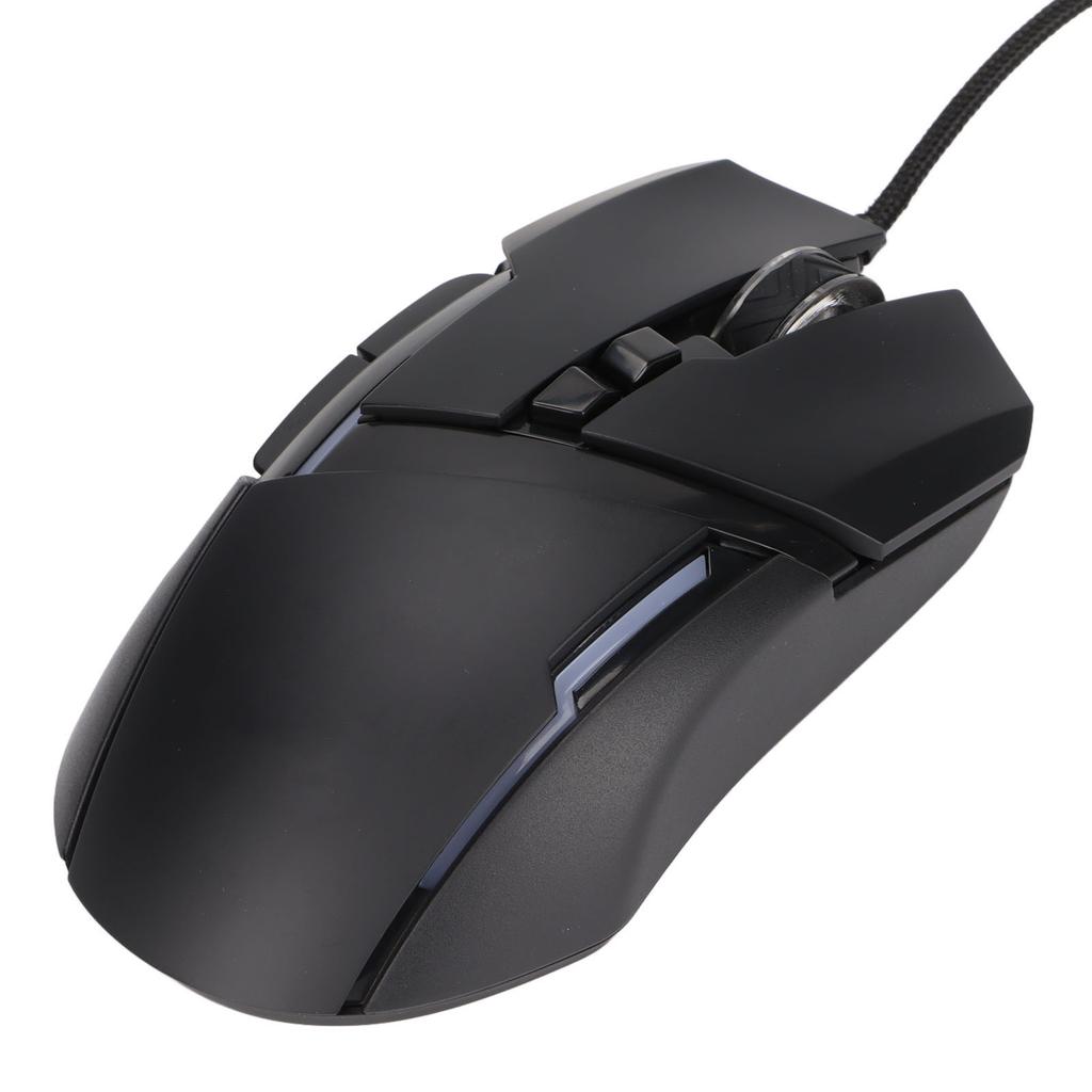 Wired Mouse 7200DPI 6 DPI Adjustment RGB Lighting Mode Wide Compatibility Gaming Office Mouse