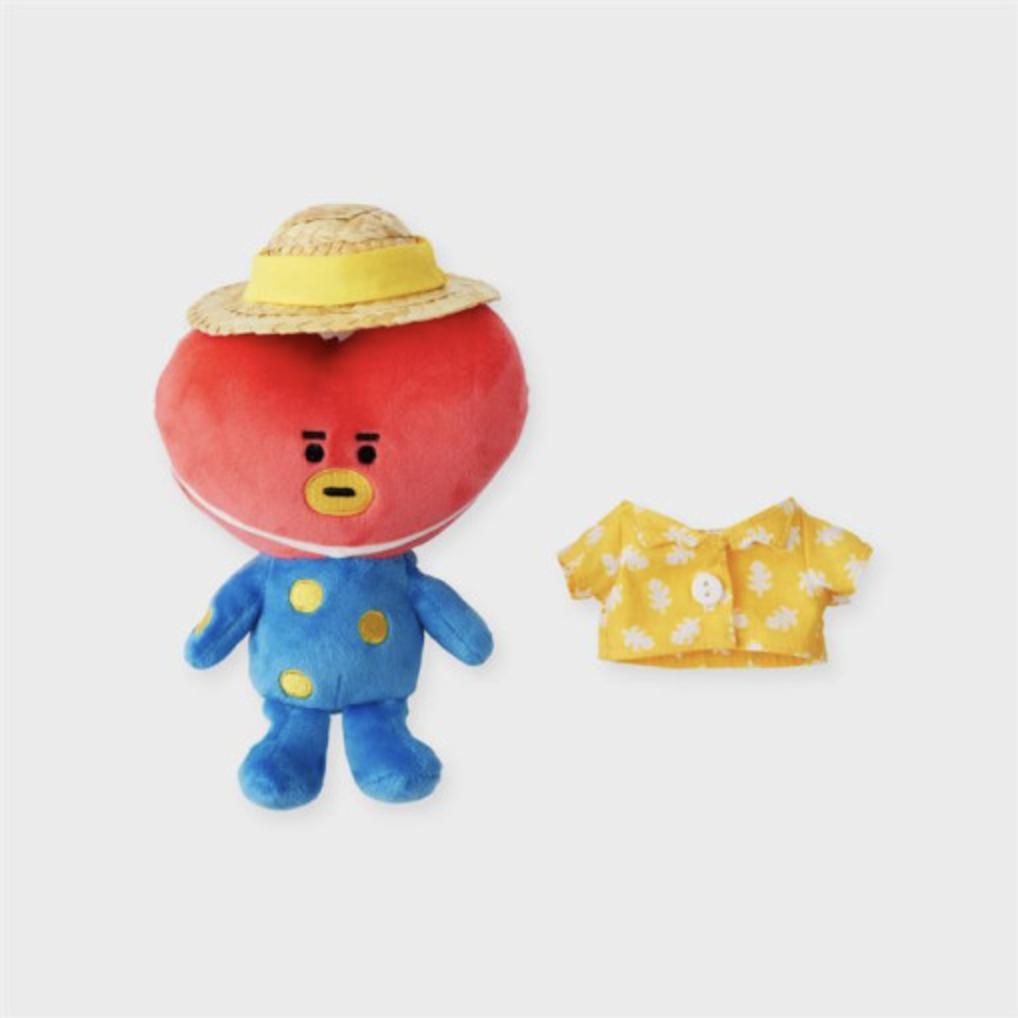 LINE FRIENDS BT21 Yaz Yağmuru Bebek Anahtarlık (7 Seçenek)