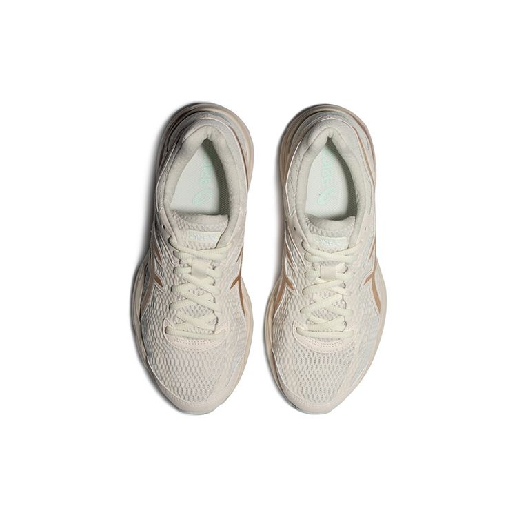 Asics Gel-Flux 4 Retro Versatile Fabric Synthetic Leather Low-Top Running Shoes Women sneaker White Platinum 1012A523-105