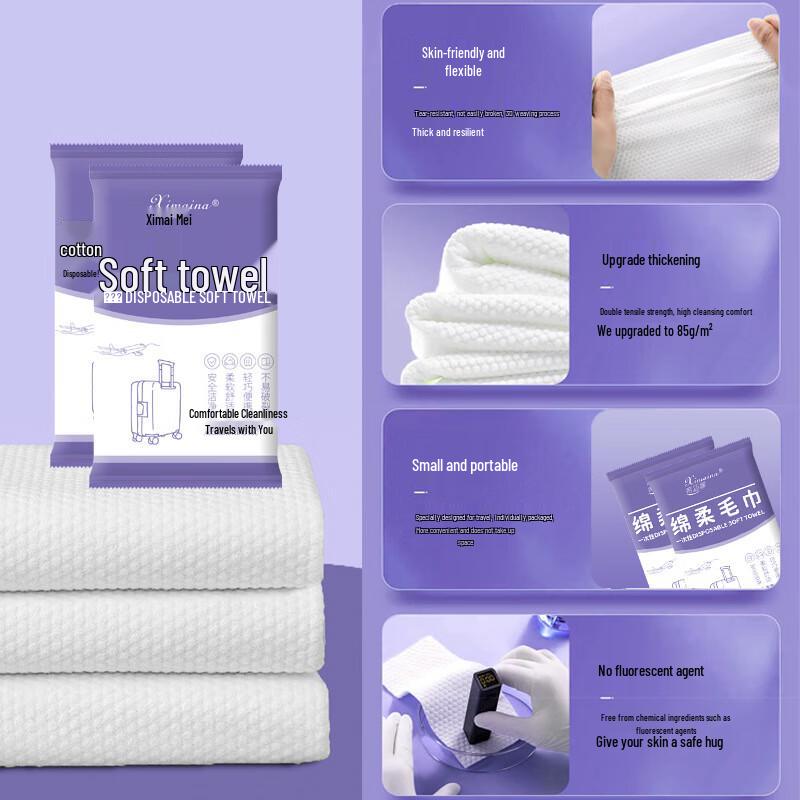 Ximaina Disposable Face & Body Towels