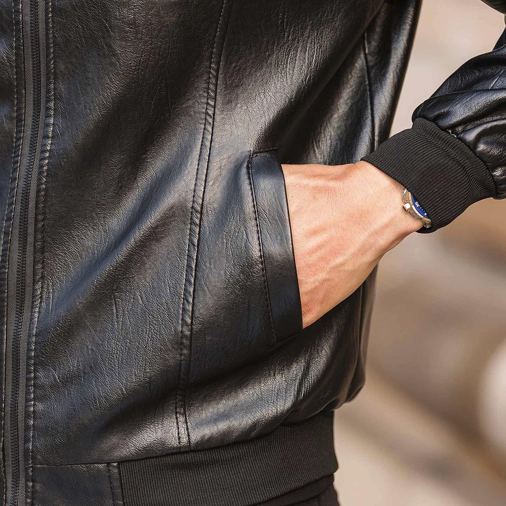 Men Casual Winter Warm Top Blouse Thickening Coat Outwear Top Blouse Jacket