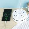 LED Světelný Pás Zásuvka Kulatá Prodlužovací Zásuvka Přenosný Univerzální Napájecí Pás Domácnost
